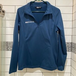 ✨ New North Face Navy Quarter zip